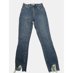 Abercrombie & Fitch Women's The Super Skinny Ankle High Rise Jeans Size 25/0 Reg